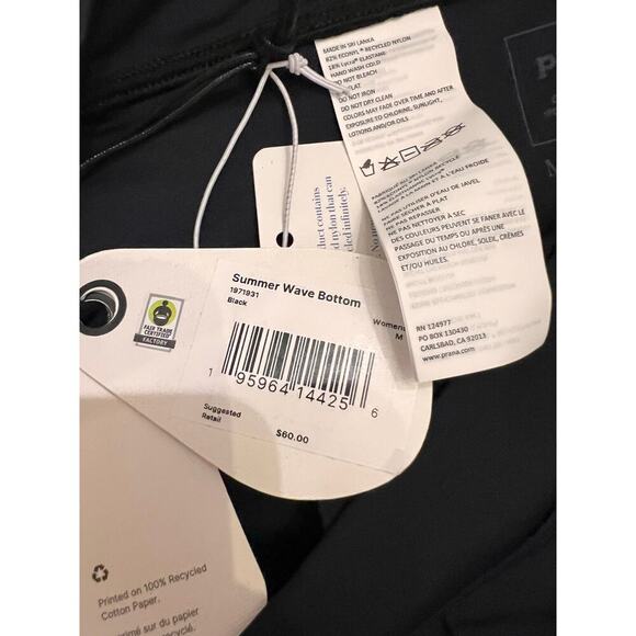 prAna Women's Tulum Top and Summer Waves Bottoms Bikini Size M NEW - Picture 6 of 9